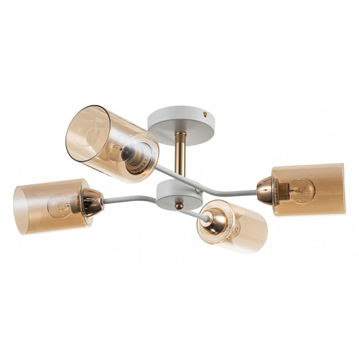 Люстра на штанге Escada Vertigo 1131/4P White/Gold