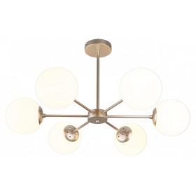 Люстра на штанге Escada ETHEREAL 2110/6P Nickel