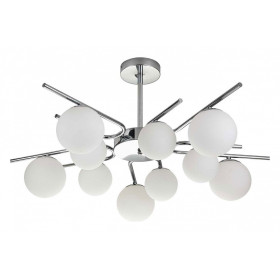 Люстра на штанге Escada Sphere 642/10P Silver