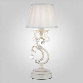 Настольная лампа декоративная Eurosvet Ivin 12075/1T белый Strotskis настольная лампа