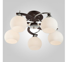 Потолочная люстра Eurosvet Larion 9654/5 хром/венге