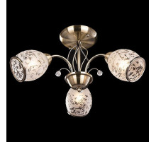 Люстра на штанге Eurosvet Gabriella 30026/3 античная бронза