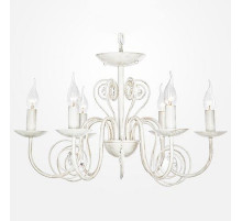 Подвесная люстра Eurosvet Tomas 60018/6 белый с золотом