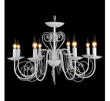 Подвесная люстра Eurosvet Tomas 60018/8 белый с золотом