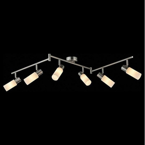 Спот Eurosvet Madison 20043/6 сатин-никель