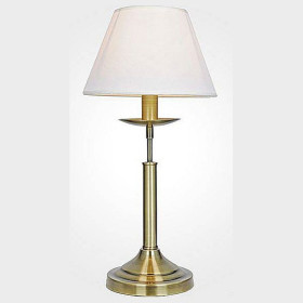 Настольная лампа декоративная Eurosvet Hotel 01010/1 античная бронза