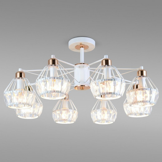 Люстра на штанге Eurosvet Lord 70075/8 белый