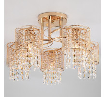 Люстра на штанге Eurosvet Bonnie 30137/5 золото