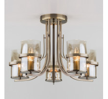 Потолочная люстра Eurosvet Coppa 60085/5 античная бронза