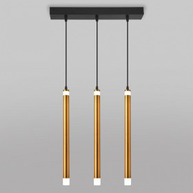 Подвесной светильник Eurosvet Maestro 50133/3 LED бронза