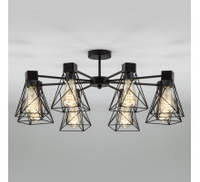 Люстра на штанге Eurosvet Trappola 70107/8 черный