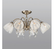 Люстра на штанге Eurosvet Floranse 30155/8 античная бронза