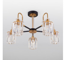 Люстра на штанге Eurosvet Tenia 70090/5 черный