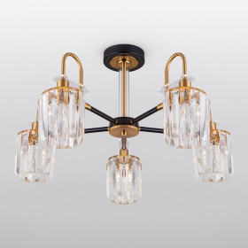 Люстра на штанге Eurosvet Tenia 70090/5 черный