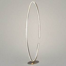 Торшер Eurosvet Gap 80415/1 сатин-никель