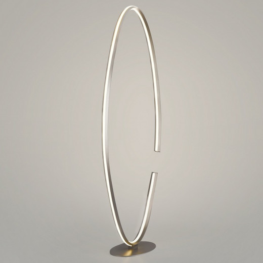 Торшер Eurosvet Gap 80415/1 сатин-никель