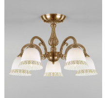 Люстра на штанге Eurosvet Campina 60107/5 античная бронза