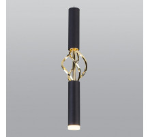 Подвесной светильник Eurosvet Lance 50191/1 LED черный/золото