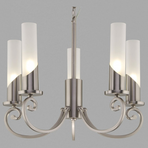 Подвесная люстра Eurosvet Banci 60117/5 никель