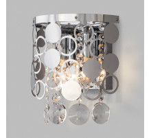 Накладной светильник Eurosvet Lianna 10114/2 хром/прозрачный хрусталь Strotskis