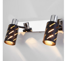 Бра Eurosvet Fente 20090/2 черный/хром