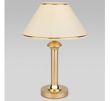 Настольная лампа декоративная Eurosvet Lorenzo 60019/1 перламутровое золото