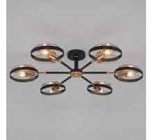 Люстра на штанге Eurosvet Gallo 70121/6 черный