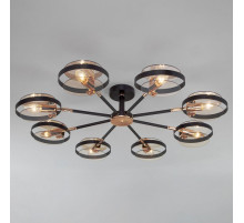 Люстра на штанге Eurosvet Gallo 70121/8 черный