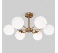 Люстра на штанге Eurosvet Frost 70154/6 латунь