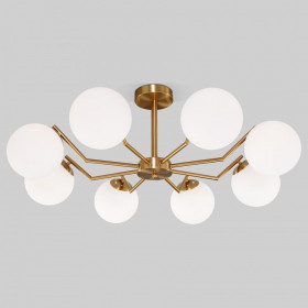 Люстра на штанге Eurosvet Frost 70154/8 латунь