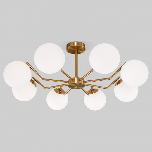 Люстра на штанге Eurosvet Frost 70154/8 латунь