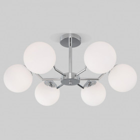 Люстра на штанге Eurosvet Frost 70154/6 хром