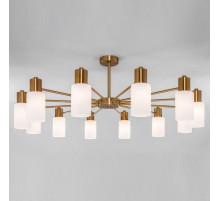 Люстра на штанге Eurosvet Vegga 70160/12 латунь