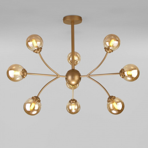 Люстра на штанге Eurosvet Astro 30179 матовое золото