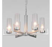 Подвесная люстра Eurosvet Arganie 60133/6 серебро