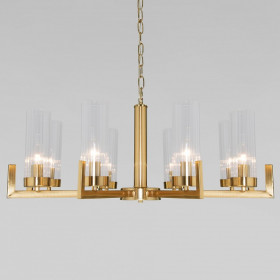 Подвесная люстра Eurosvet Arganie 60133/8 латунь