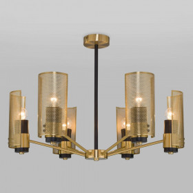 Люстра на штанге Eurosvet Grino 70139/6 латунь