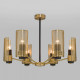 Люстра на штанге Eurosvet Grino 70139/6 латунь