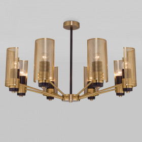 Люстра на штанге Eurosvet Grino 70139/8 латунь