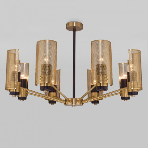Люстра на штанге Eurosvet Grino 70139/8 латунь