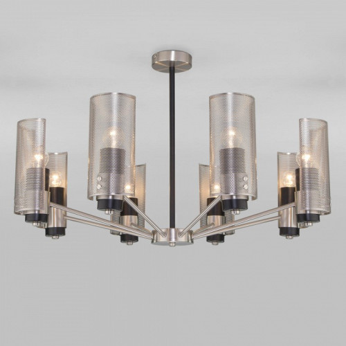 Люстра на штанге Eurosvet Grino 70139/8 никель