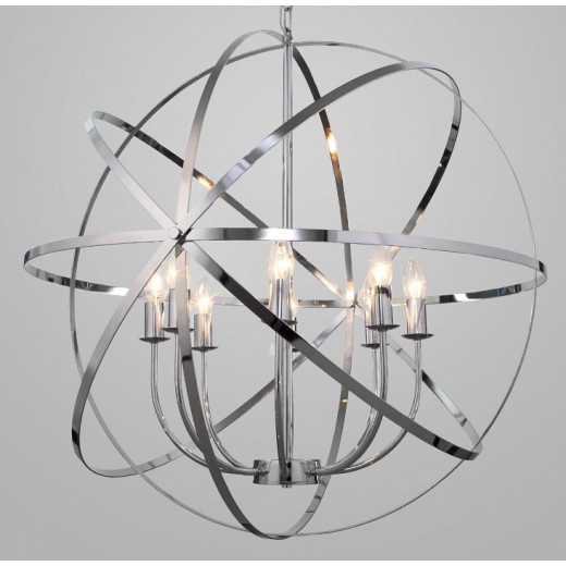 Подвесная люстра Eurosvet Santi 60139/8 хром