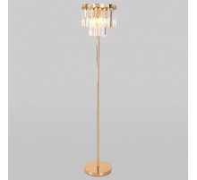 Торшер Eurosvet Elegante 01137/3 золото/прозрачный хрусталь Strotskis