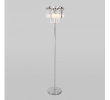 Торшер Eurosvet Elegante 01137/3 хром/прозрачный хрусталь Strotskis