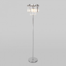 Торшер Eurosvet Elegante 01137/3 хром/прозрачный хрусталь Strotskis