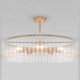 Люстра на штанге Bogate's Flamel 373/8 Smart золото