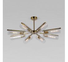 Люстра на штанге Eurosvet Trompeta 70144/8 латунь