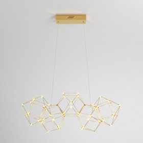 Подвесная люстра Eurosvet Uma 90168/5 медь