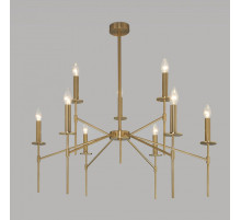 Люстра на штанге Eurosvet Anders 60142/9 латунь