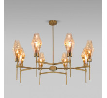 Люстра на штанге Eurosvet Prism 60143/8 латунь